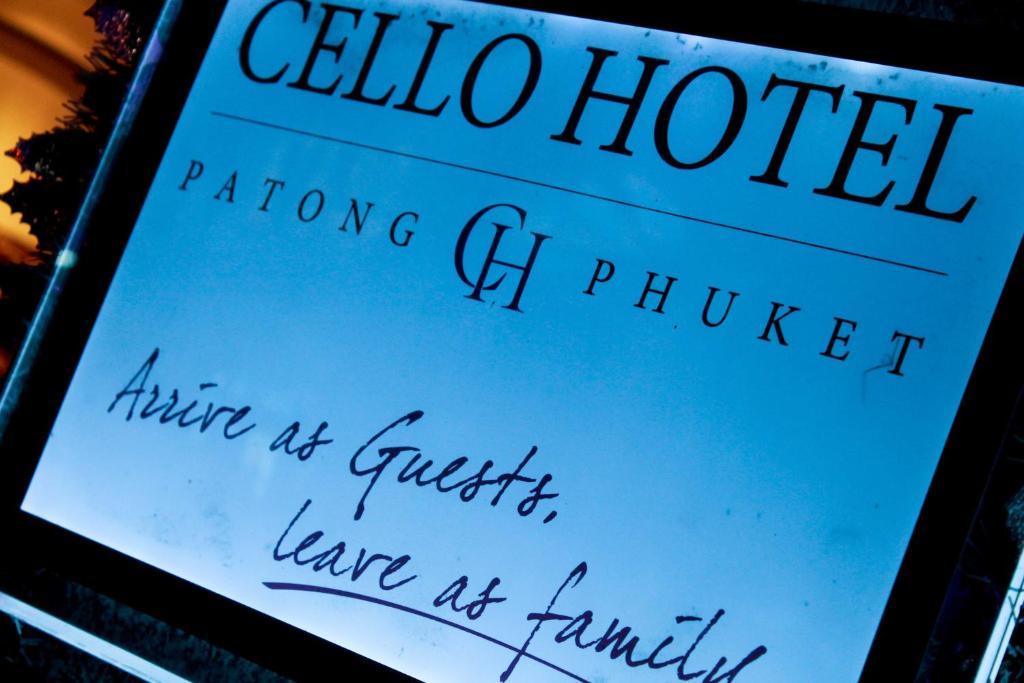 Cello Hotel Patong Exterior photo